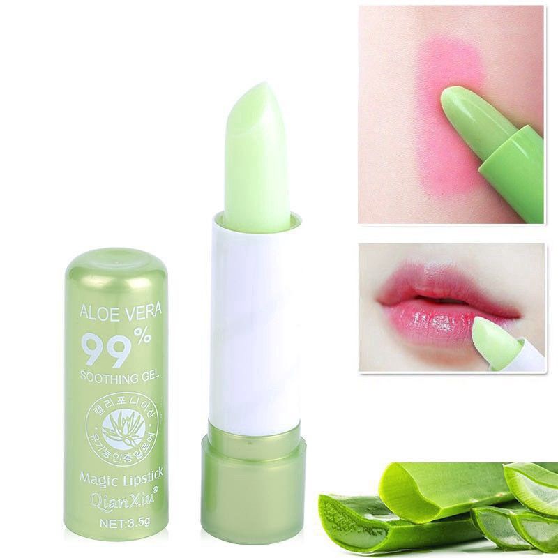 Lipstik Aloevera 99% Soothing Gel Lipbalm