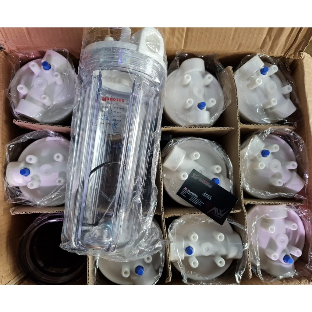 Jual Housing Filter Air Nanotec 10" Inch Drat 1/2" Shopee Indonesia