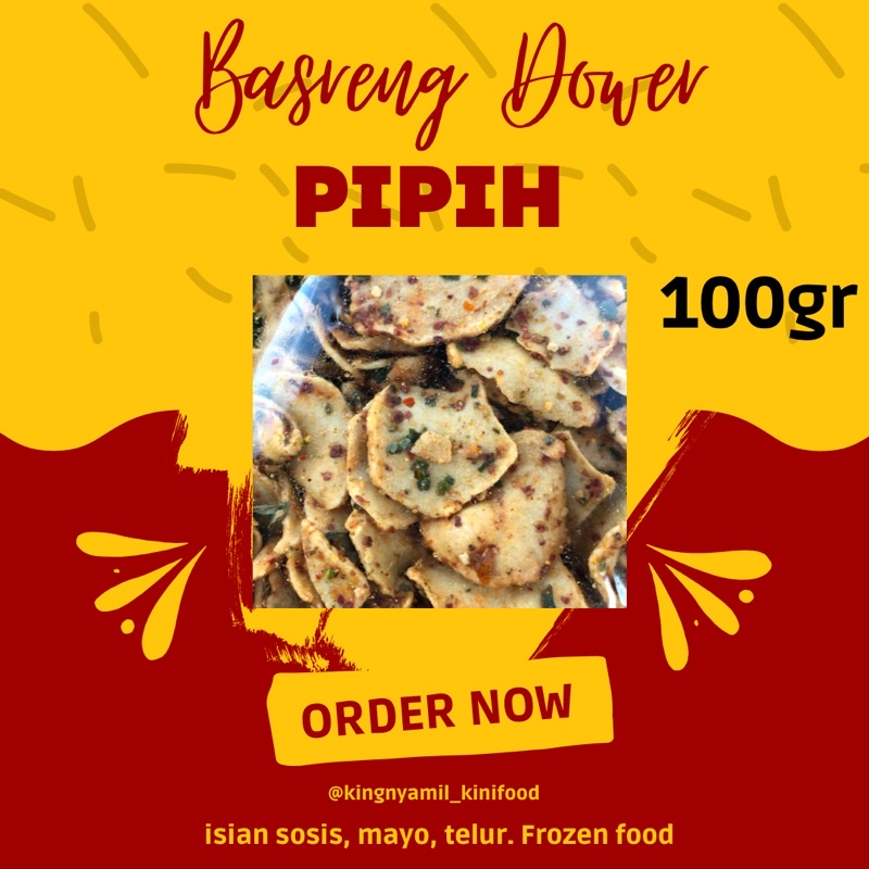 

PREMIUM !! BASRENG HOME MADE, BASRENG DOWER PIPIH RENYAH GURIH VIRAL | 100GR BUMBU MELIMPAH RACIKAN SENDIRI TANPA PENGAWET
