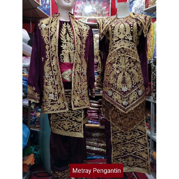 Jual BAJU PADANG DUA FUNGSI ATAU BAJU PENGANTIN MINANG | Shopee Indonesia