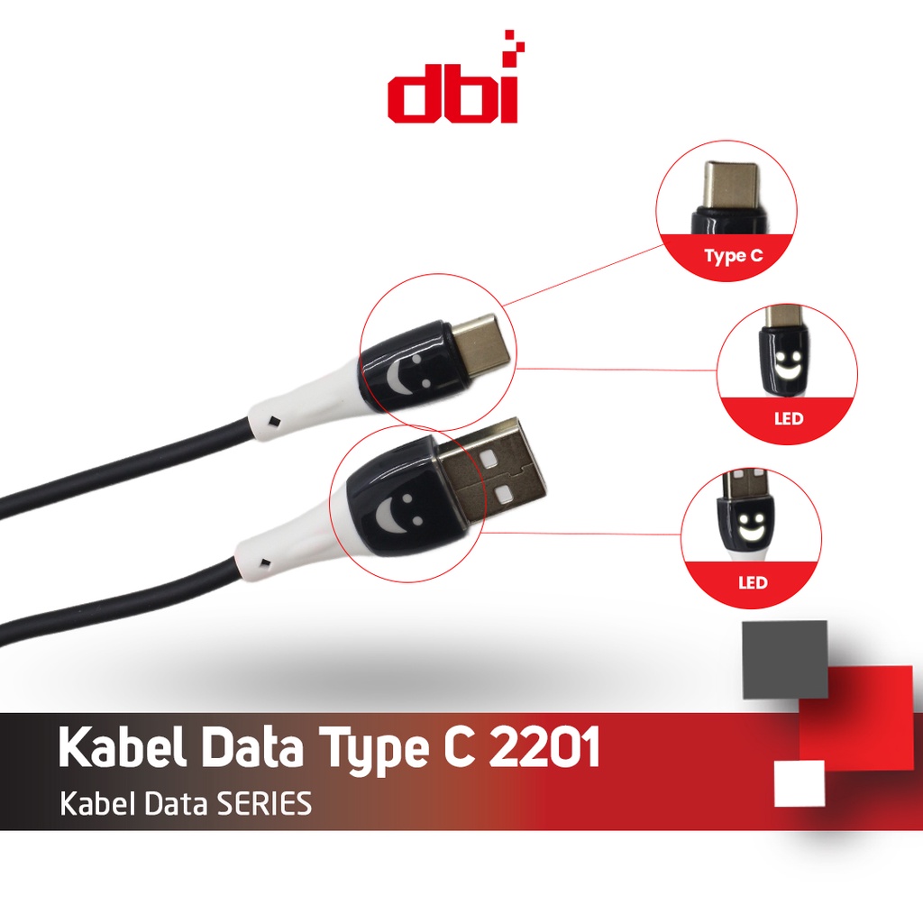 Kabel Data TYPE C 100CM F/C 2201