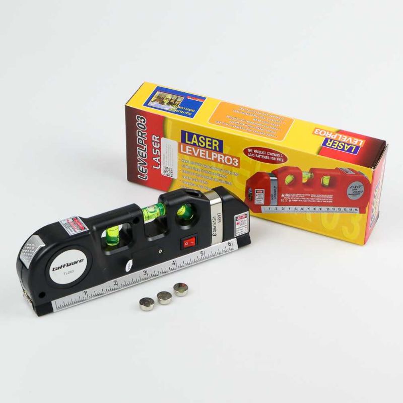 

Penggaris Modern dilengkapi Laser 250 CM Dan Waterpas