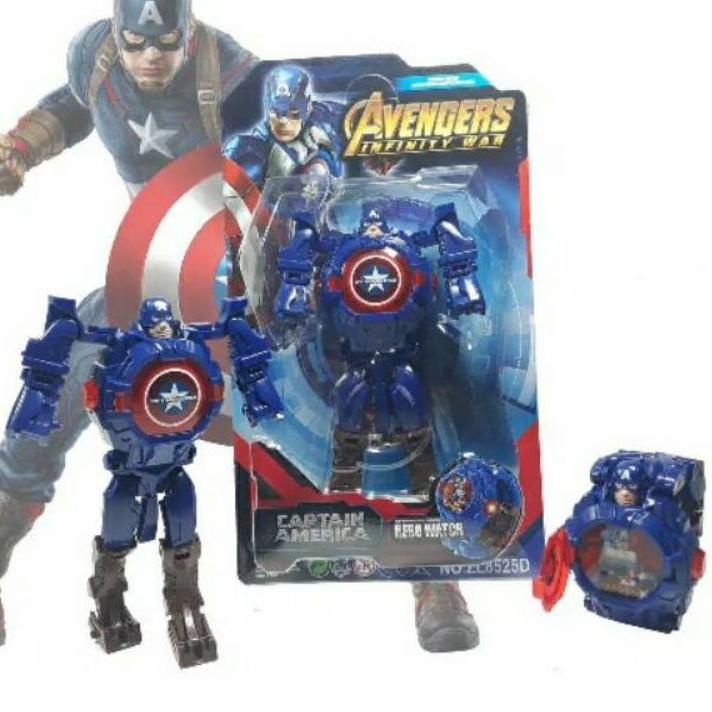 PROMOSI  11.11 Jam Robot BATMAN Jam Tangan Robot Digital Jam Robot Anak Laki-laki Digital [KODE 892]