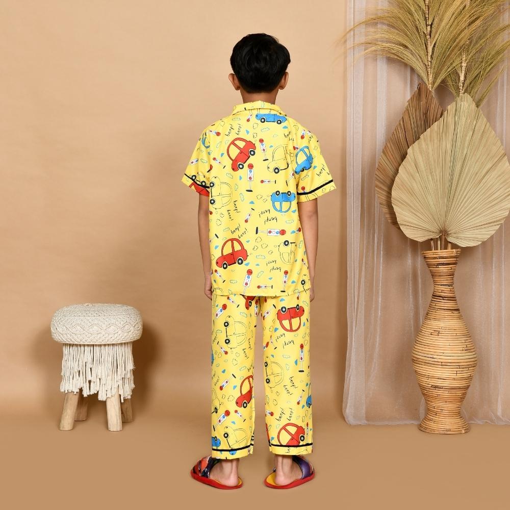 Monalisa Piyama Anak Laki 6 - 8 Tahun ( Junior Size 8 ) Motif Karakter