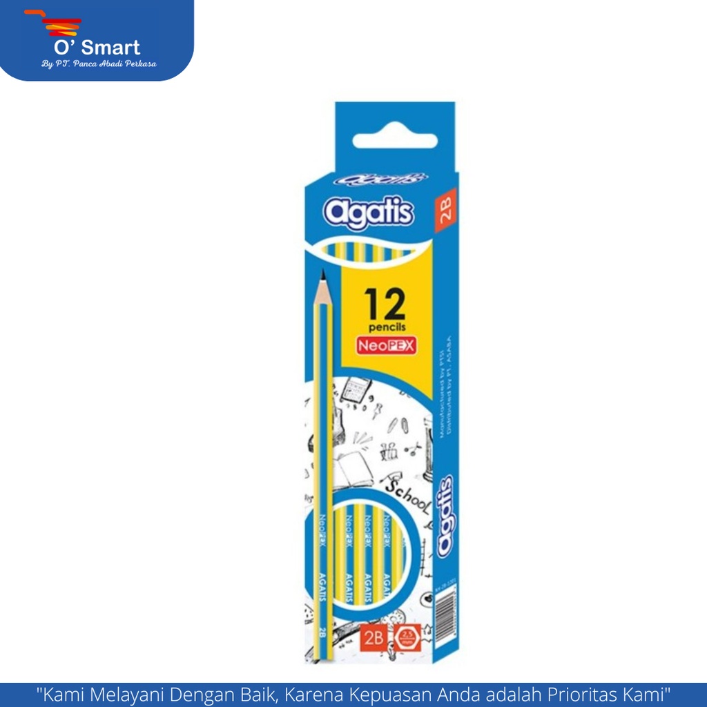 

Agatis Pensil 2B Neopex (12 pcs)