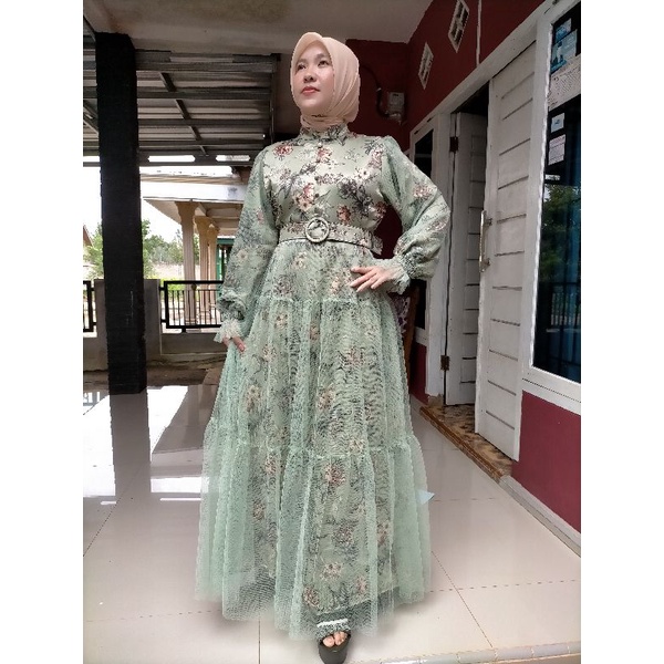 dress sazkia bunga