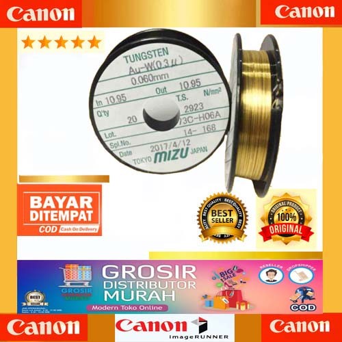 

CORONA WIRE 20M GOLD MIZU 0.06MM TOKYO JEPANG