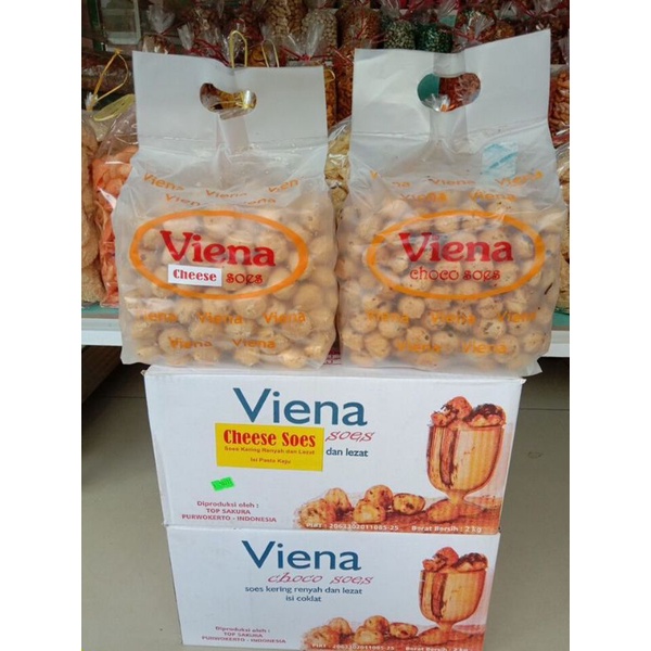 

soes coklat viena|jajanan manis|snack kering