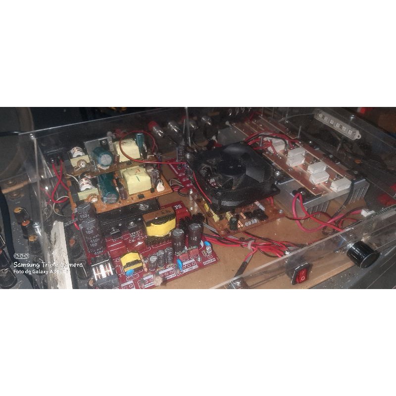 Power Box akrilik 2chanel smps 10A ct 45 horeg