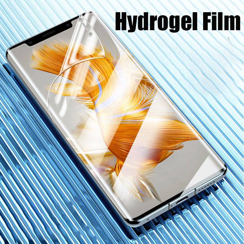 Hydrogel Film Screen Protector Untuk Huawei Mate 50pro RS Film Pelindung Lensa Kamera Untuk Huawei P50 Pro P50Pro Bukan Kaca