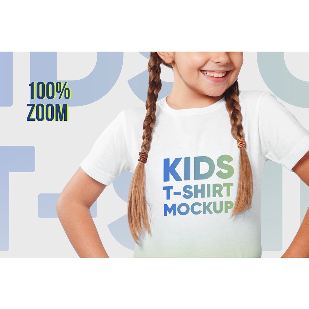 Kids Girl T-Shirt Mockups Vol2 Part 2
