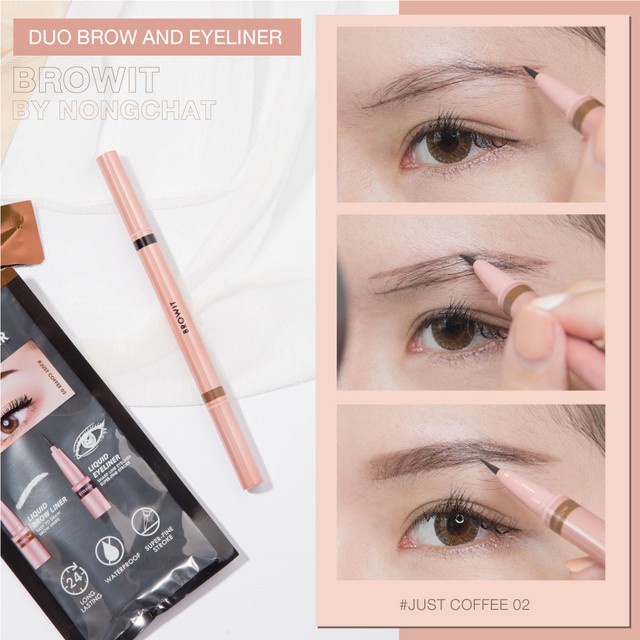 Browit by Nongchat Duo Brow And Eyeliner / Browliner / Eyeliner