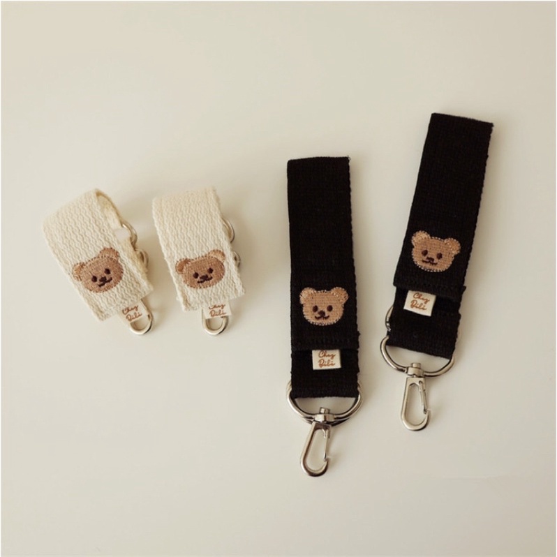 korea baby gantungan stroller motif bear