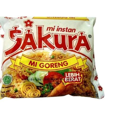 

[PRODUK 00HWR] [ 10 PCS ] Mie Sakura Goreng TMF