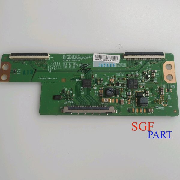 T con - Tcon - Ticon board logic tv led LG 49 LF - 49LF - 43LF 590 T - 6870C 0532B original