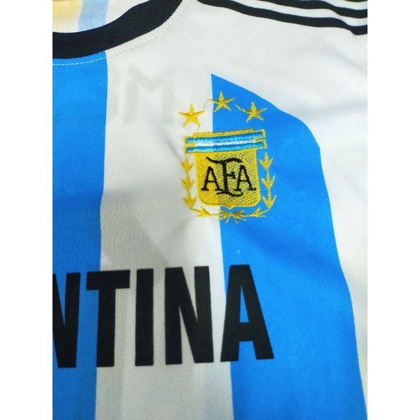 SETELAN BOLA ANAK NEGARA ARGENTINA EDISI MESSI JUARA PIALA QATAR 2022 USIA 9-14THN