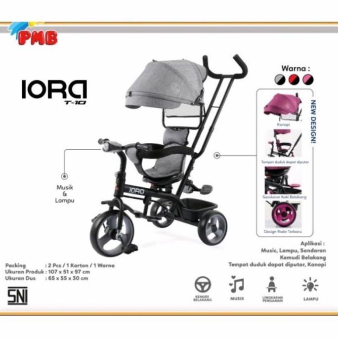 Sepeda Roda Tiga Iora T10 #Original