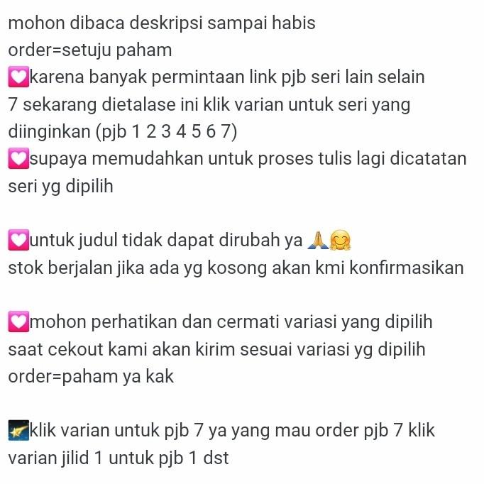 

Komik Pjb 7 Pengen Jadi Baik 7 Bukan Pjb 1 2 3 4 5 6 Best Seller