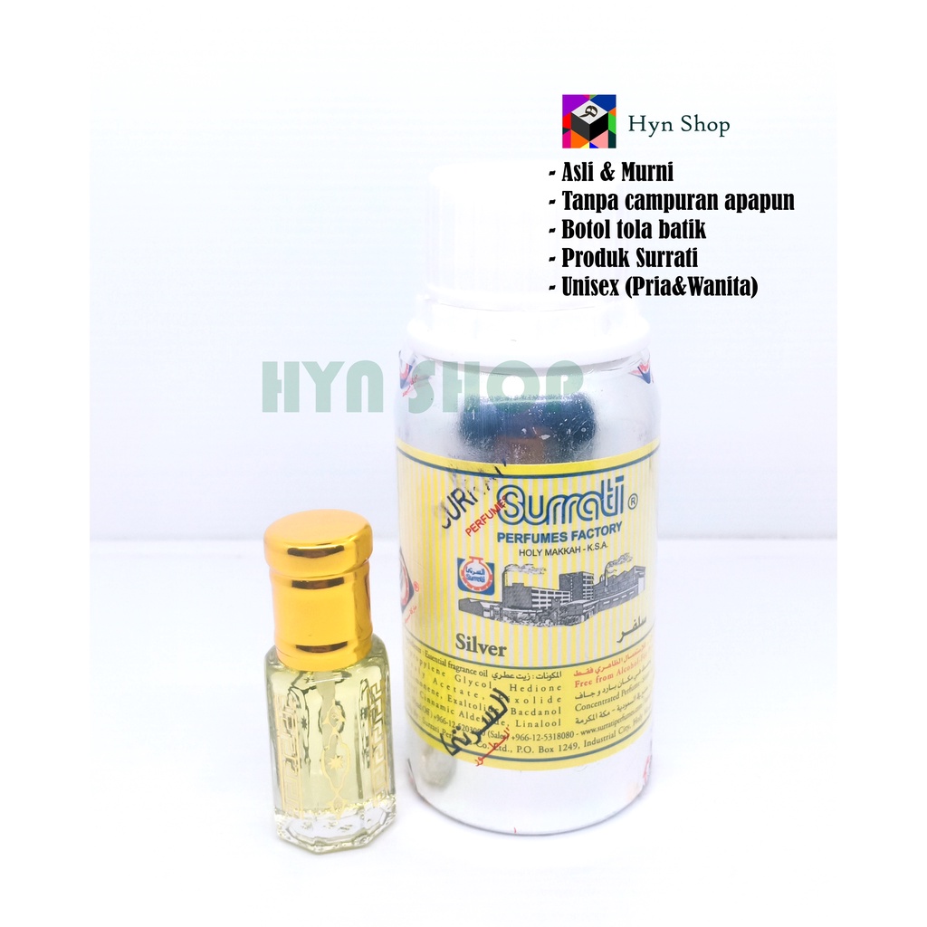 Parfum SILVER ORIGINAL SURRATI