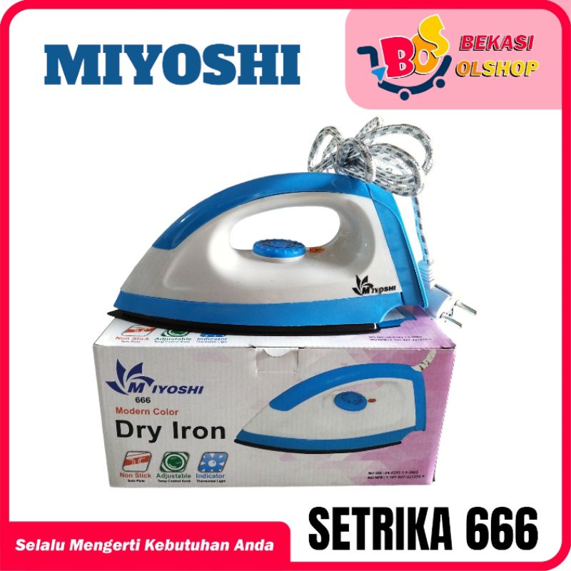Miyoshi Setrika Listrik Automatic Anti Lengket TD 666