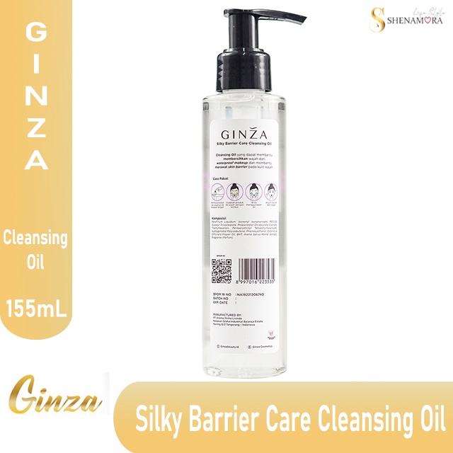 Ginza Cleansing Oil Silky Barrier Care 155ml | PINK