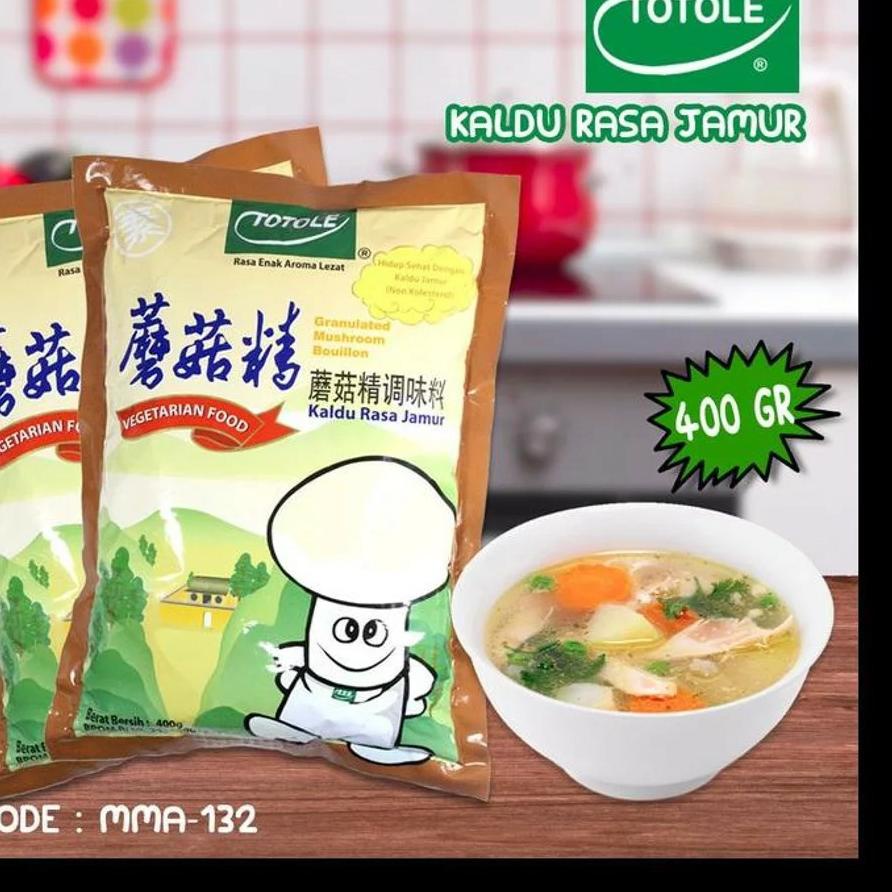 

SALE✅Totole Kaldu Jamur 400 gr Vegan Halal|RA4