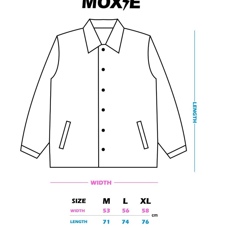 Diskon✔️Moxie Windbreaker Coach Jacket HEAVY MIND|RA9