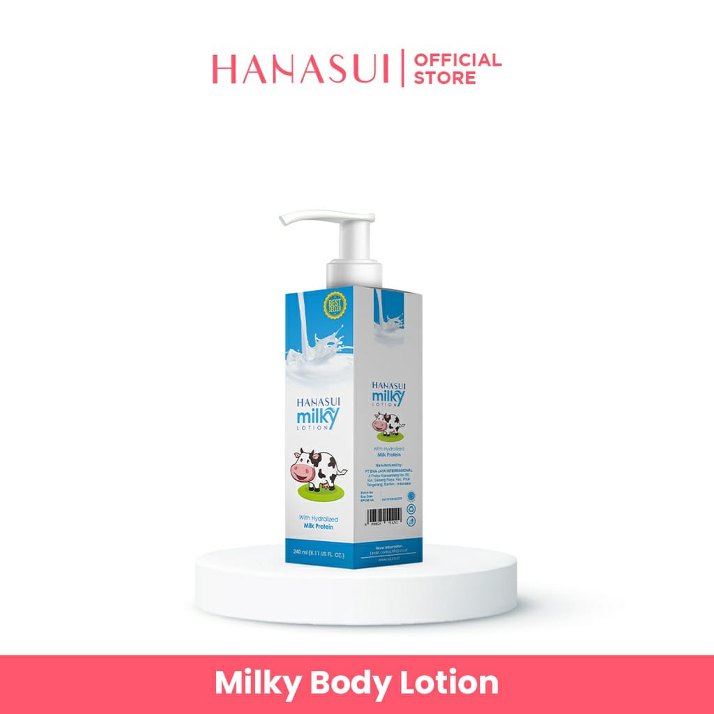 (JB99) Hanasui Milky Body Lotion