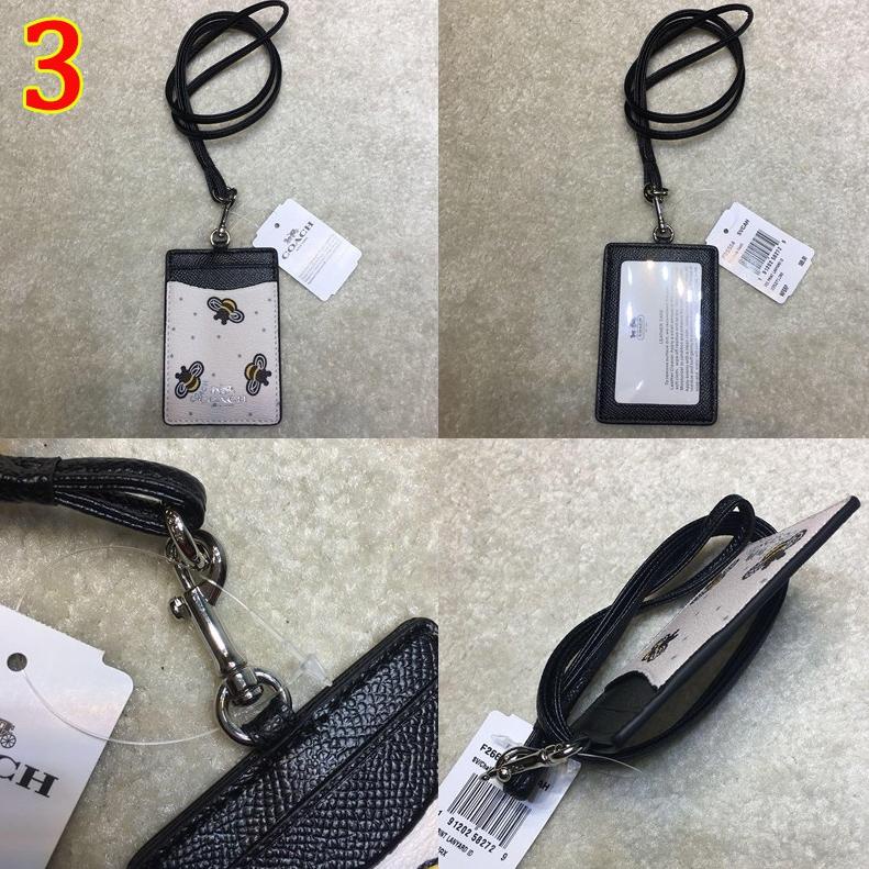 

[F(28 ♥☞) card holder / Coach F65573 original/ Kartu kerja /tag / lanyard/ name tag holder/ID Card holder murah