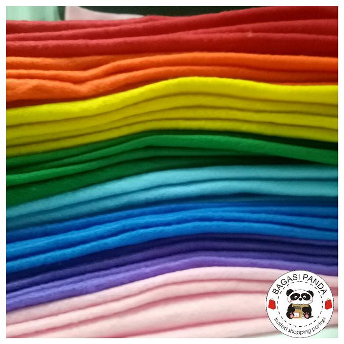 

Kain Flanel / Kain Felt / Perlengkapan Prakarya