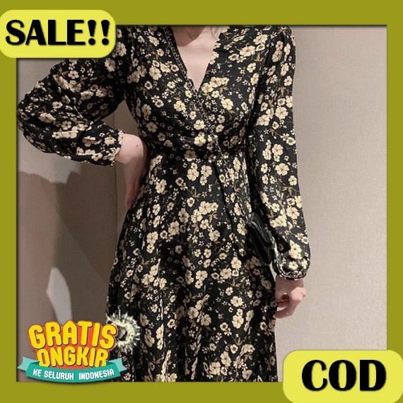 Maxi Maxy Dress Longdress Kondangan Pesta Brukat Tile Dot Moscrepe Alodia Dress Kondangan Remaja Dre