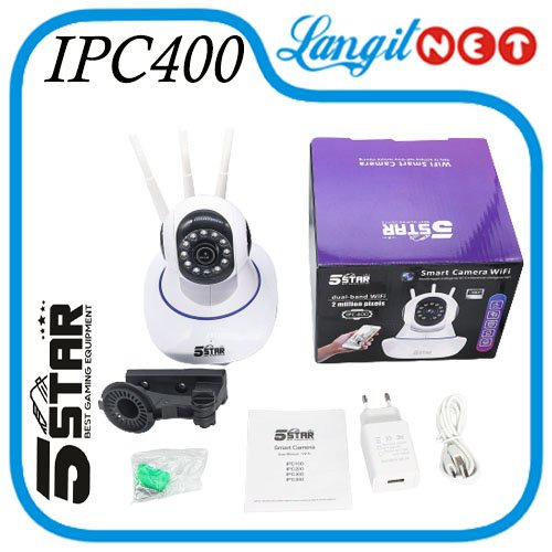 IPC400 5STAR WIRELESS SMART IPCAMERA