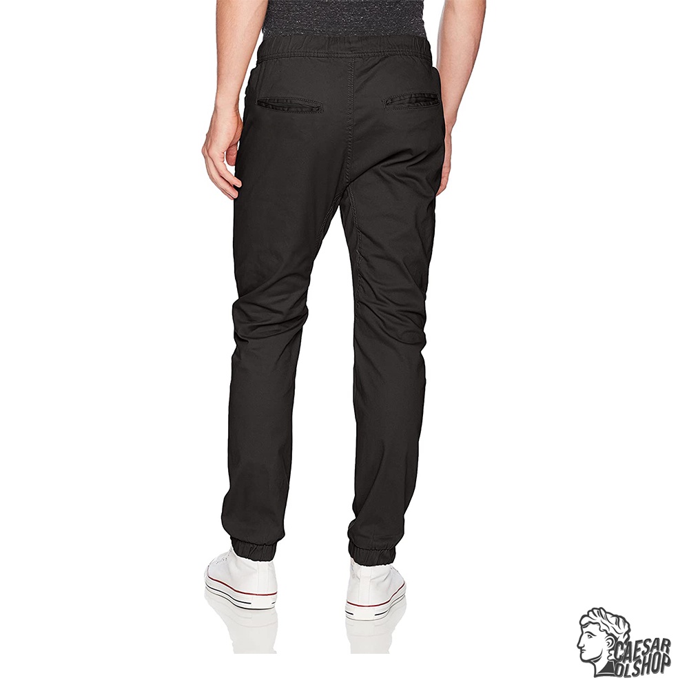 Caesar Olshop - Celana Jogger Slimfit Premium - Caserta - Black