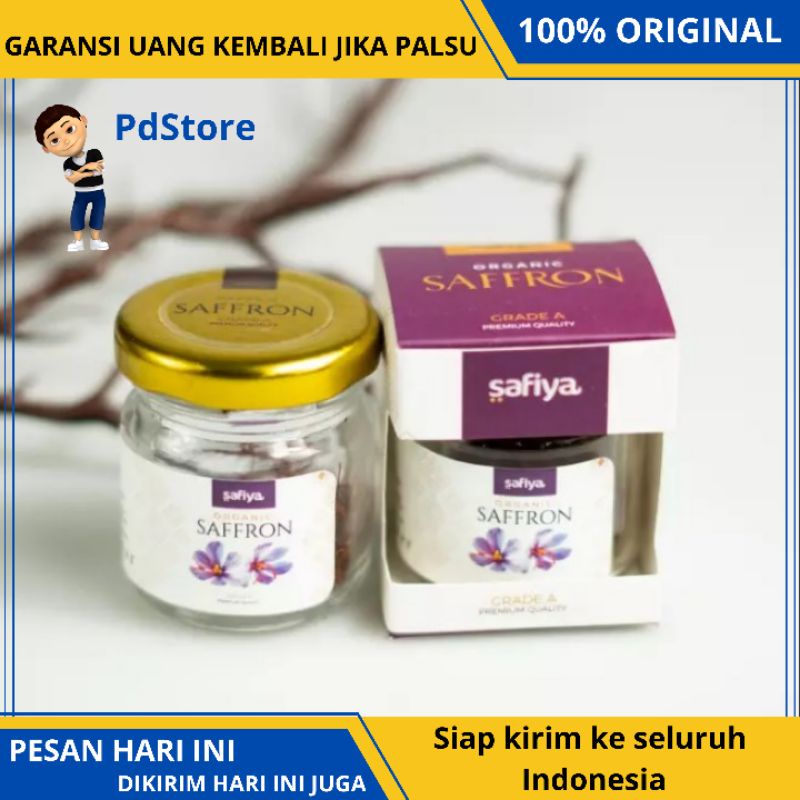 

Bunga Saffron Asli Super Negin 0.25 Gram Finest Gold Safron Iran Authentic Kashmir Afganistan Premium Vitamin Suplemen Original