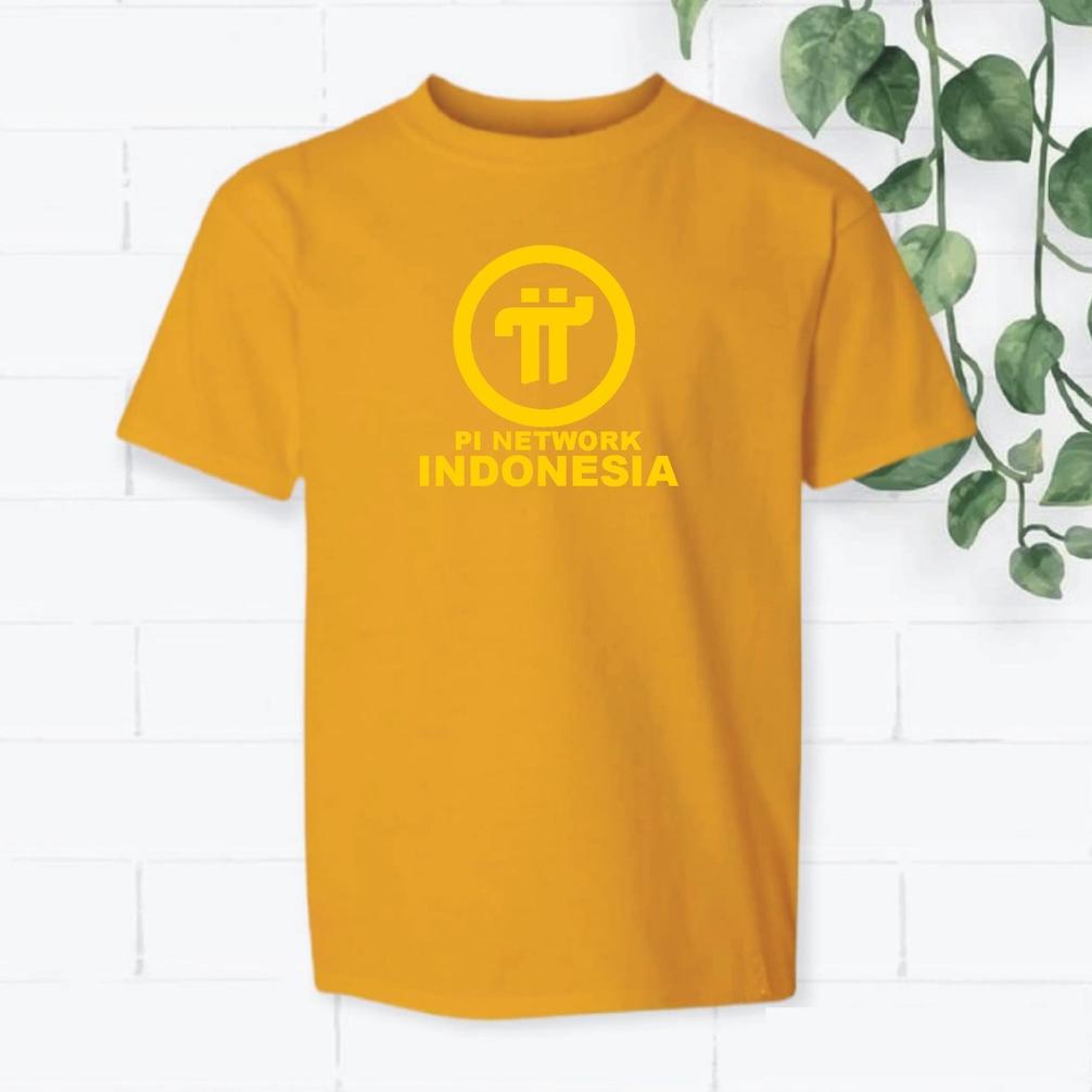 Berkualitas Pi Network Indonesia Gold Kaos Distro Kaos Pria Dan Wanita Kaos Tranding Kaos Terbaru Ka