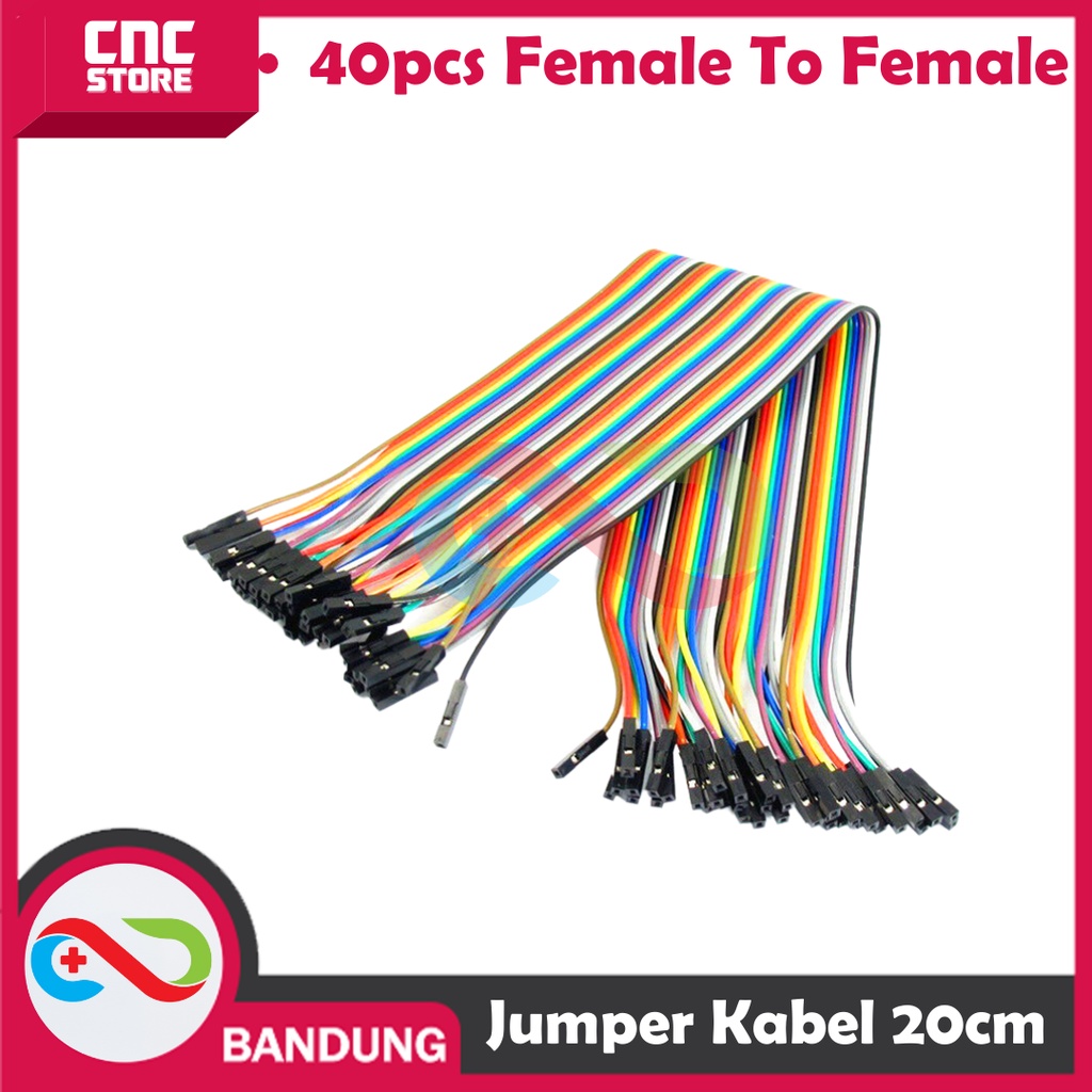 PAKET LENGKAP KABEL JUMPER DUPONT 20CM FOR BREADBOARD