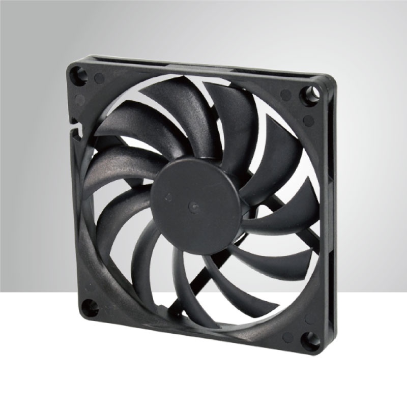 Kipas Heatsink CPU Fan 80mm 12V 2PIN XH2.54 - DC8010 - Black