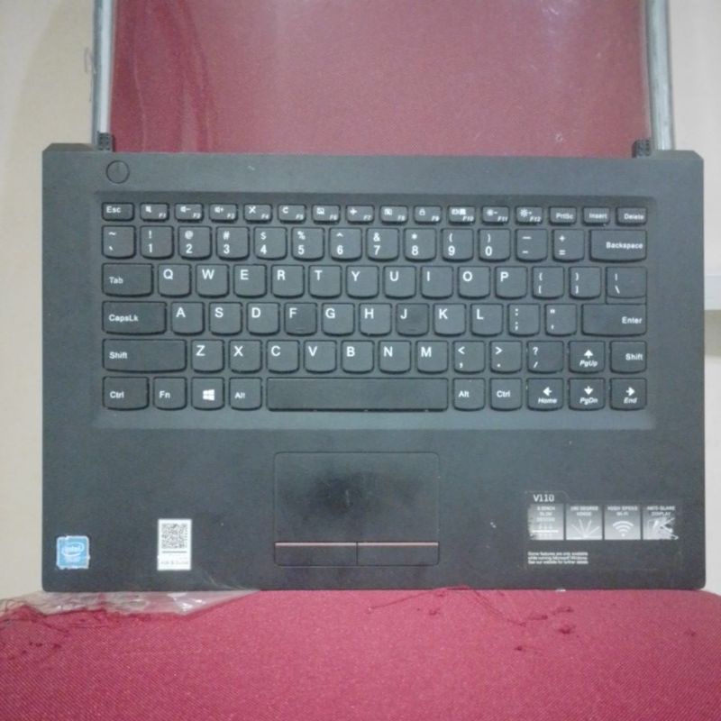 frame cover keyboard case casing laptop lenovo ideapad V110-14IAP V110 Copotan bawaan original kokoh