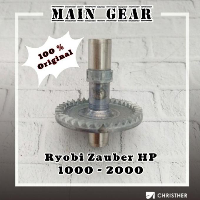 Spare Part Main Gear Reel Pancing RYOBI Zauber HP