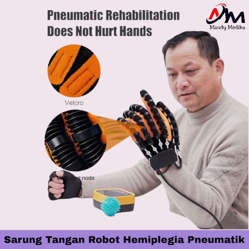Robotic Stroke Therapy  Sarung Tangan Robot Tetapi Stroke  Rehabilitasi Jari