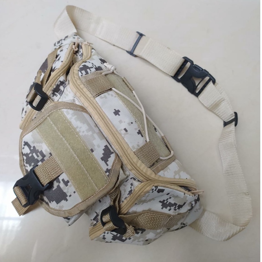 Waistbag army TACTICAL ( HARGA GROSIR ) Tas Slempang Pinggang dan Slingbag Pria