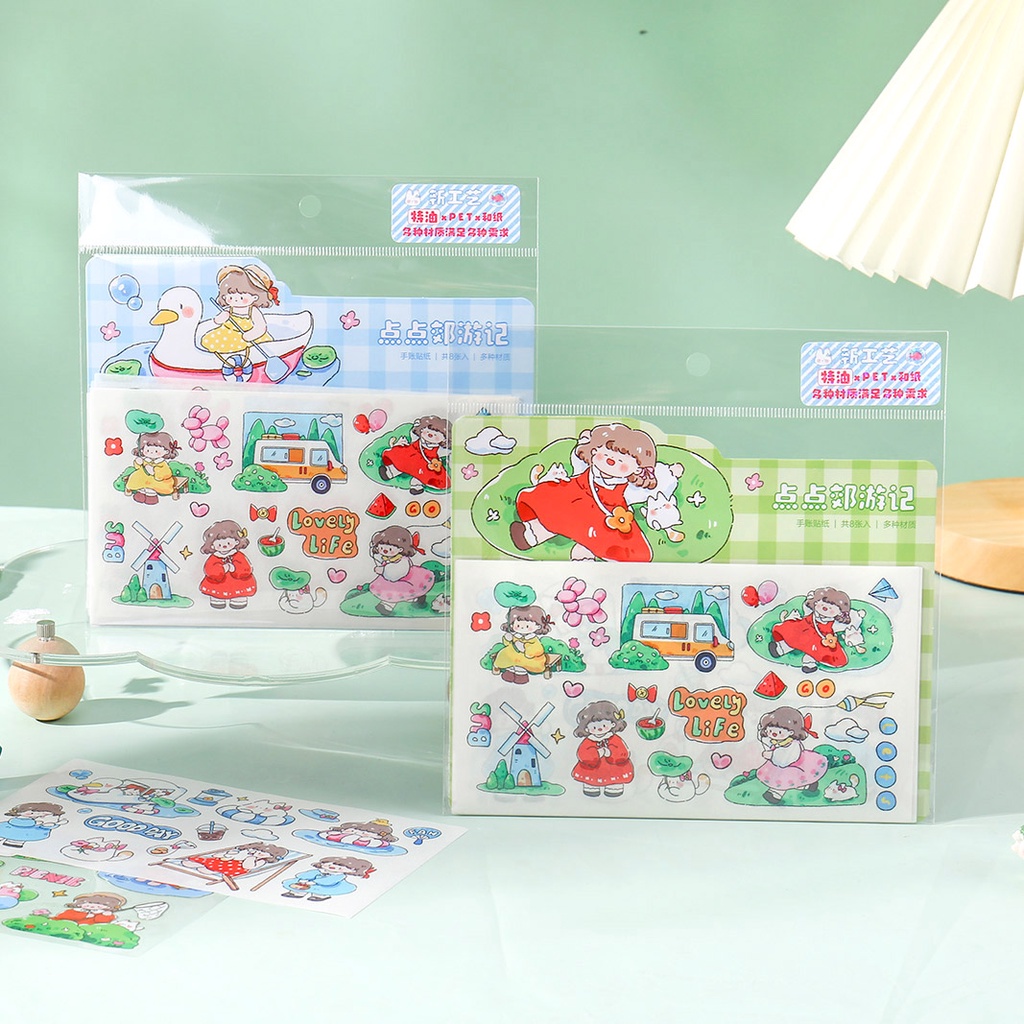 

Joytop Good Day For Picnic Diary Deco Stickers