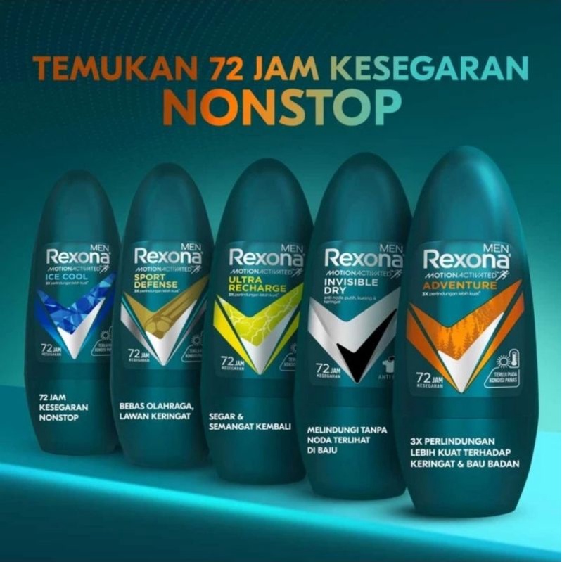 Rexona Men Anti Perspirant Deodorant Roll On Adventure 45ml