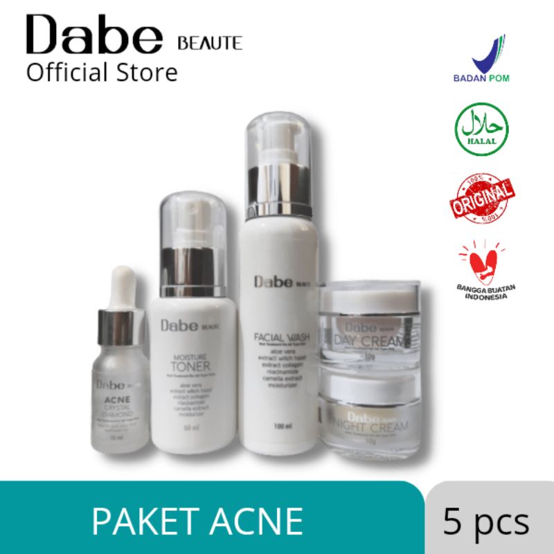 [ PAKET ACNE ] DabeBeaute Skincare Ori Dabe Beauty Dabe Beaute Skincare by Bella Shofie