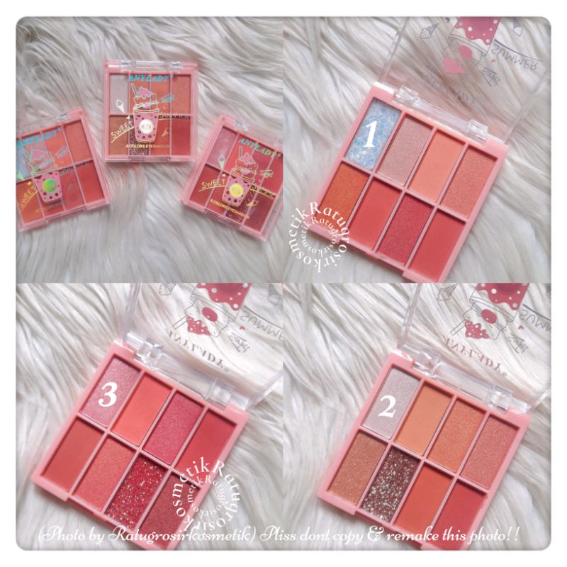 PROMO!!!EYESHADOW PALETTE BINGO 9 COLOR NO.878/DESSERT NO.962/SUMMER NO.969