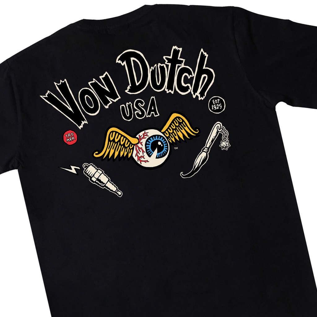 V0n Dutch Tshirt 0637 Black