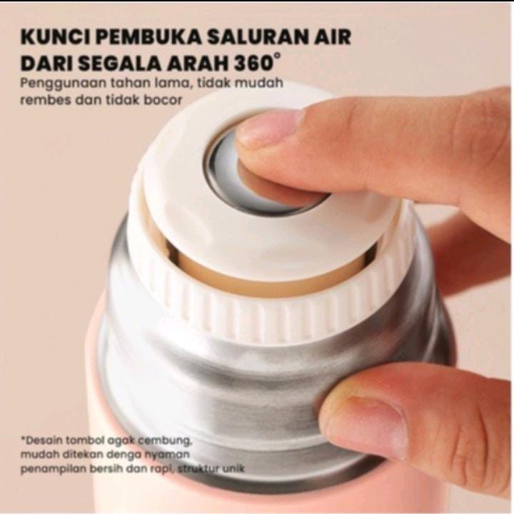 Termos Sultan Vacuum Flask Set / Botol Minum Cangkir Premium 500 ML Panas Dingin Travel Vaccum Set Box Gift