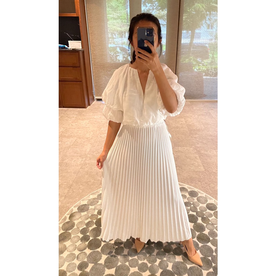 (01) MBL Rok Plisket Classic Pleated Skirt Dewasa Standard / Rok Plisket Mayung