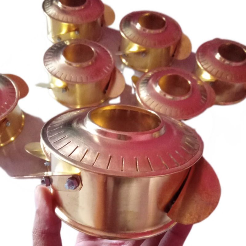 Tungku twister kuningan/tungku arumanis/tungku gulali