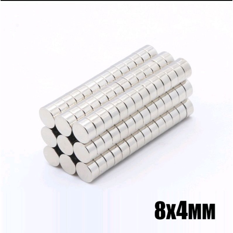 

Magnet Neodymium Bulat 8x4mm